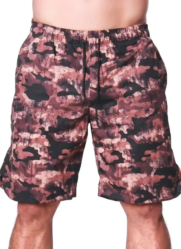 Bermuda Masculina Tactel Active Runn Deserto Surty