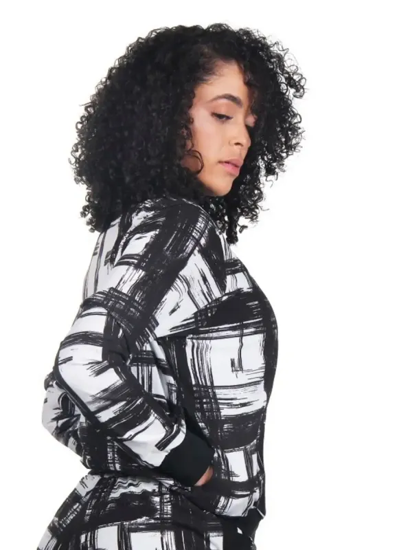 Jaqueta Feminina Fitness Soft Gym Tartan Surty