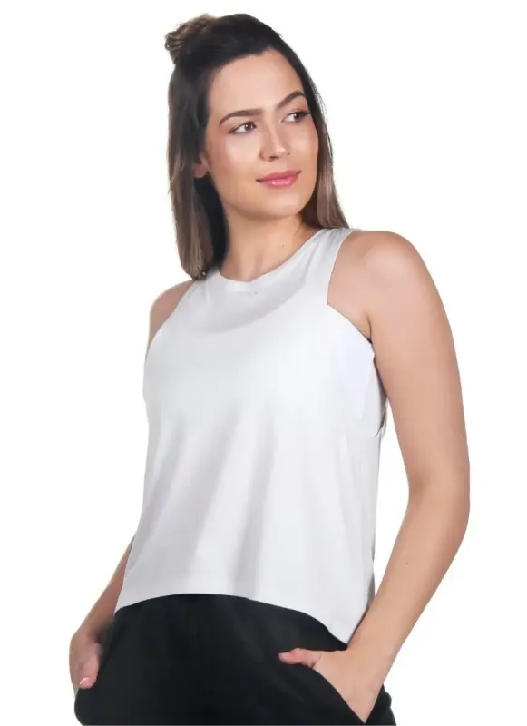 Regata Feminina Urban Trend Branca