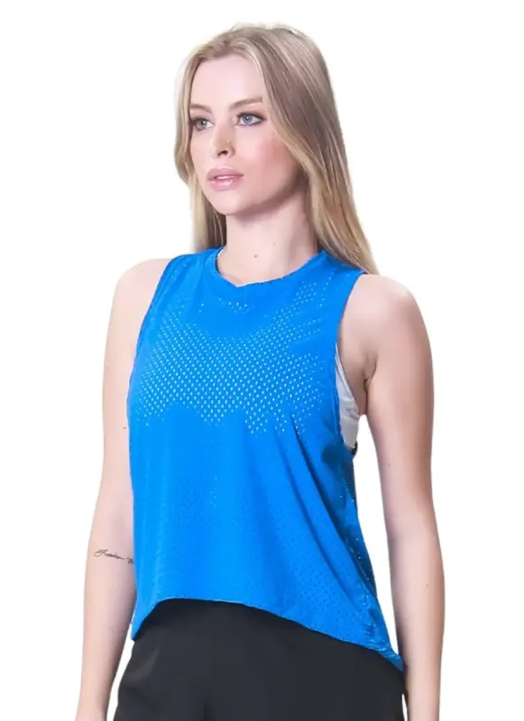 Regata Feminina Dry Runner Azul Royal