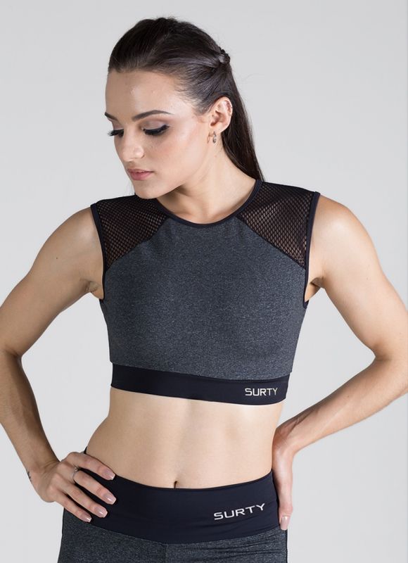 Top Cropped Active Blend Mescla