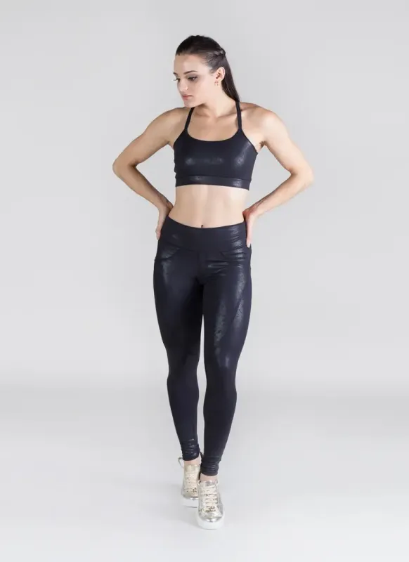 Top Feminino Leather Skin 