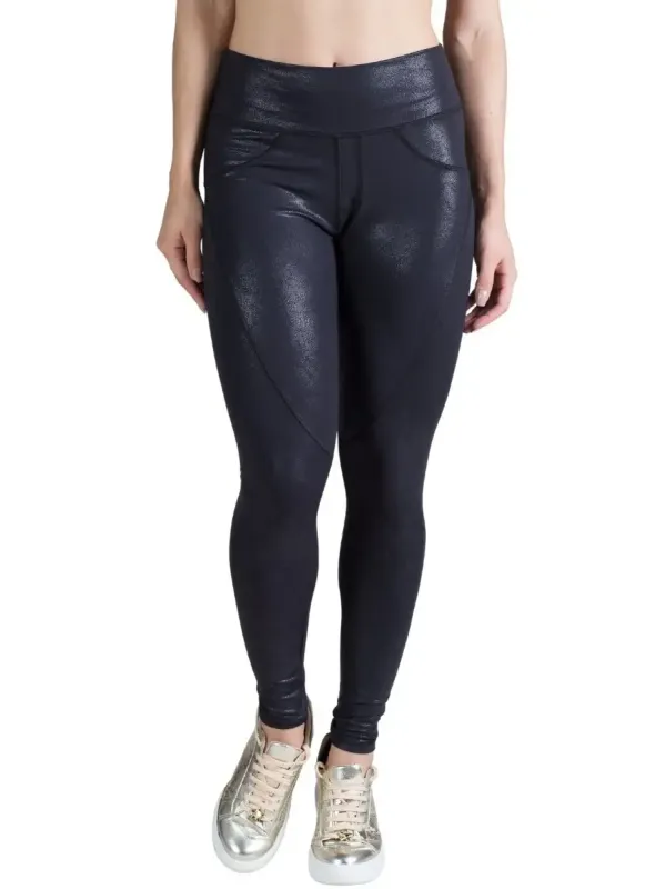 Calça Legging Feminina Leather Skin