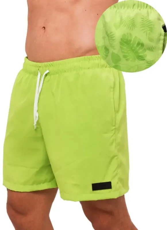Short Praia Masculino Tactel Magic Surty Verde Neon