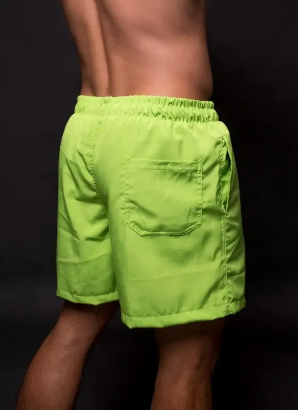 Short Praia Masculino Tactel Magic Surty Verde Neon
