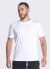 Camiseta Masculina Dry Fit Microfibra Leve Academia Fitness Corrida Musculação Surty Branca
