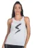 Algodão Feminina Silk Estampa Fitness Street Wear Academia Casual Cross Training Surty Branca