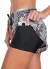 Short Duplo com Bolso Feminino Sprint Corrida Feminino academia Fitness Compressão Surty Caos