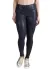 Calça Legging Suplex Couro Preta Academia Fitness Surty Skin Black