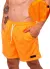 Short Praia Masculino Tactel Magic Surty Laranja